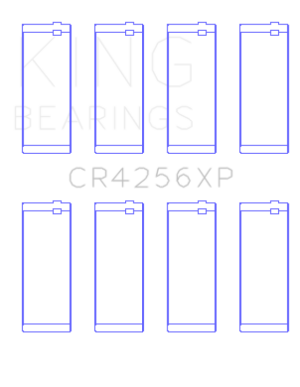 Dodge Neon SRT4 Performance Rod Bearings - King Engine Bearings - Size +0.25mm, Trimetal pMax Black - `03-`05 Dodge Neon SRT4 Performance Rod Bearings - King Engine Bearings - Size +0.25mm, Trimetal pMax Black - `03-`05